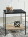 Minrich Black/Natural Accent Table - A4000591 - Vega Furniture