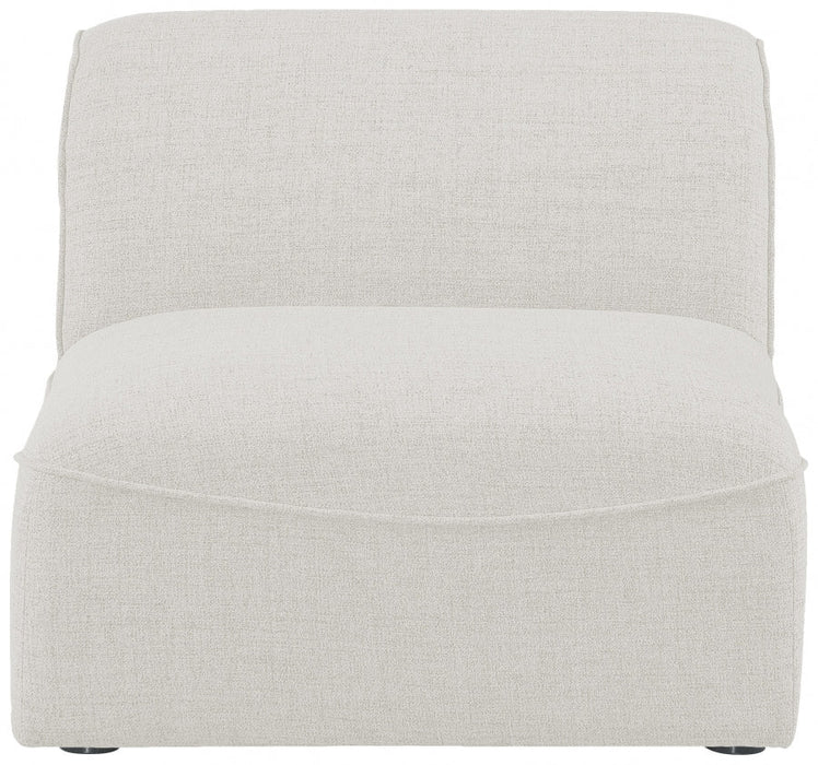 Miramar Cream Modular Armless Chair - 683Cream-Armless - Vega Furniture