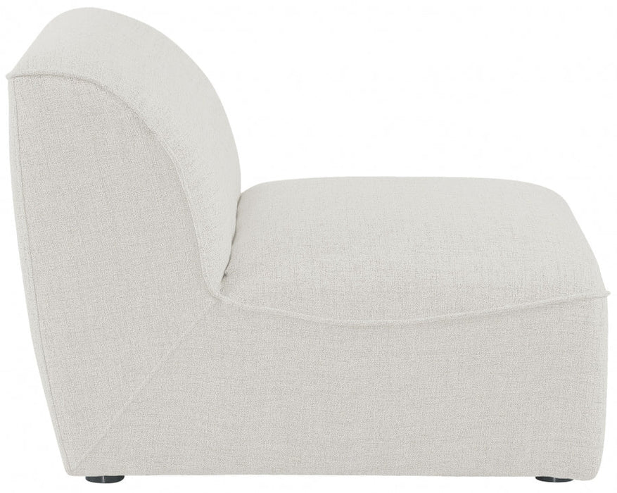 Miramar Cream Modular Armless Chair - 683Cream-Armless - Vega Furniture