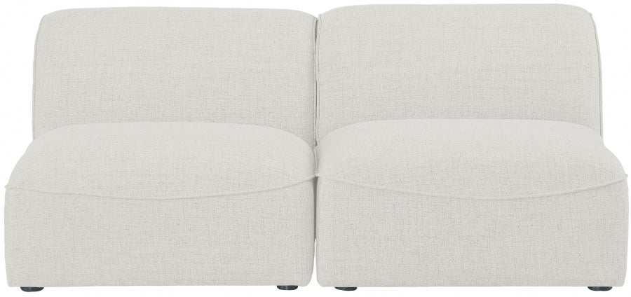 Miramar Cream Modular Loveseat - 683Cream-S66 - Vega Furniture