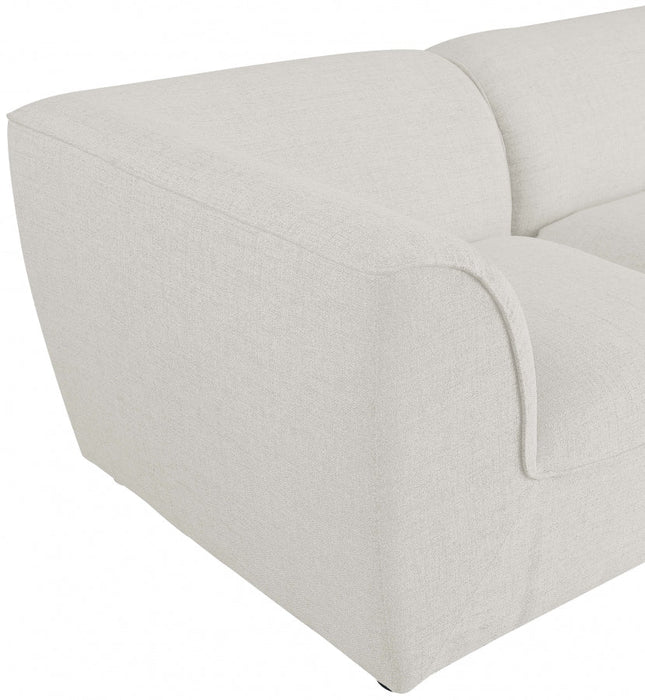 Miramar Cream Modular Loveseat - 683Cream-S76 - Vega Furniture