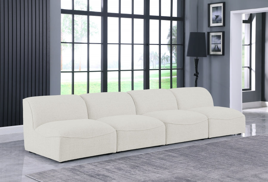 Miramar Cream Modular Sofa - 683Cream-S132 - Vega Furniture