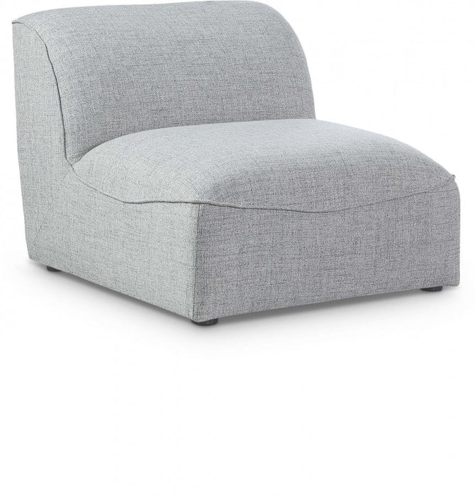 Miramar Grey Modular Armless Chair - 683Grey-Armless - Vega Furniture