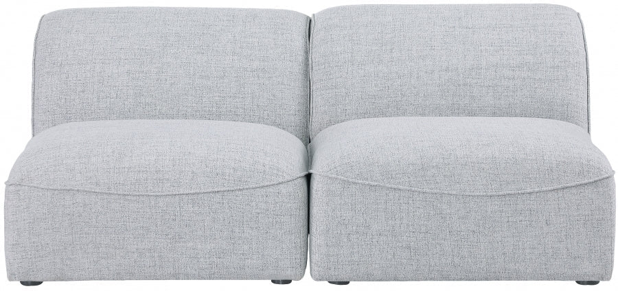 Miramar Grey Modular Loveseat - 683Grey-S66 - Vega Furniture