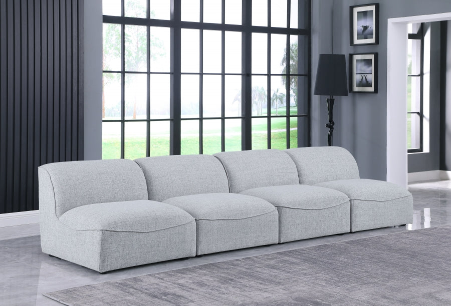 Miramar Grey Modular Sofa - 683Grey-S132 - Vega Furniture