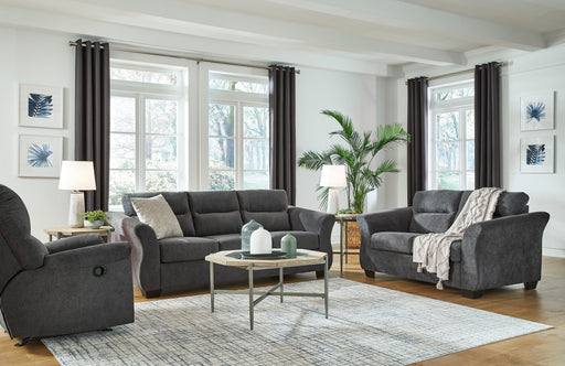 Miravel Gunmetal Living Room Set - SET | 4620438 | 4620435 - Vega Furniture