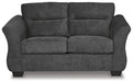 Miravel Gunmetal Loveseat - 4620435 - Vega Furniture