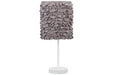 Mirette Gray/White Table Lamp - L857824 - Vega Furniture