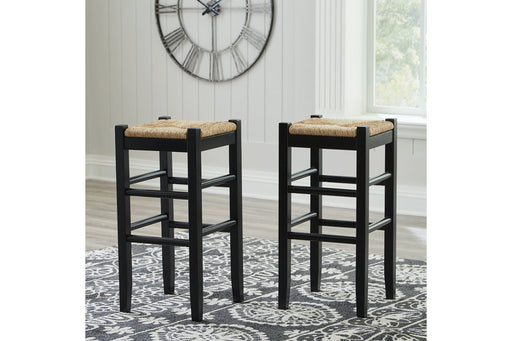 Mirimyn Black Bar Height Barstool, Set of 2 - D508-130 - Vega Furniture