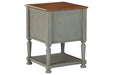 Mirimyn Gray/Brown Accent Cabinet - A4000382 - Vega Furniture