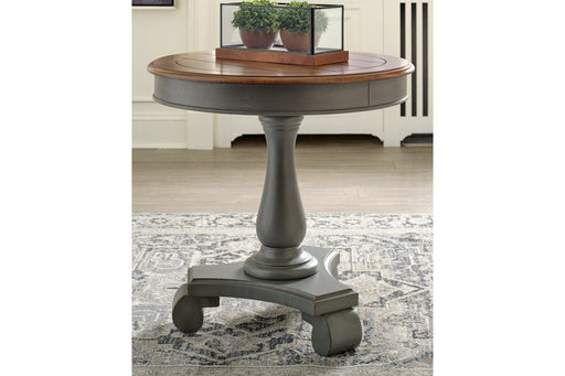 Mirimyn Gray/Brown Accent Table - A4000380 - Vega Furniture