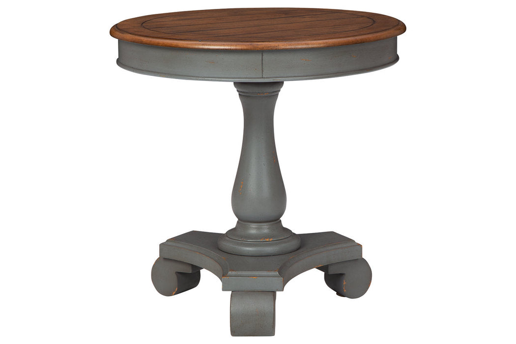 Mirimyn Gray/Brown Accent Table - A4000380 - Vega Furniture