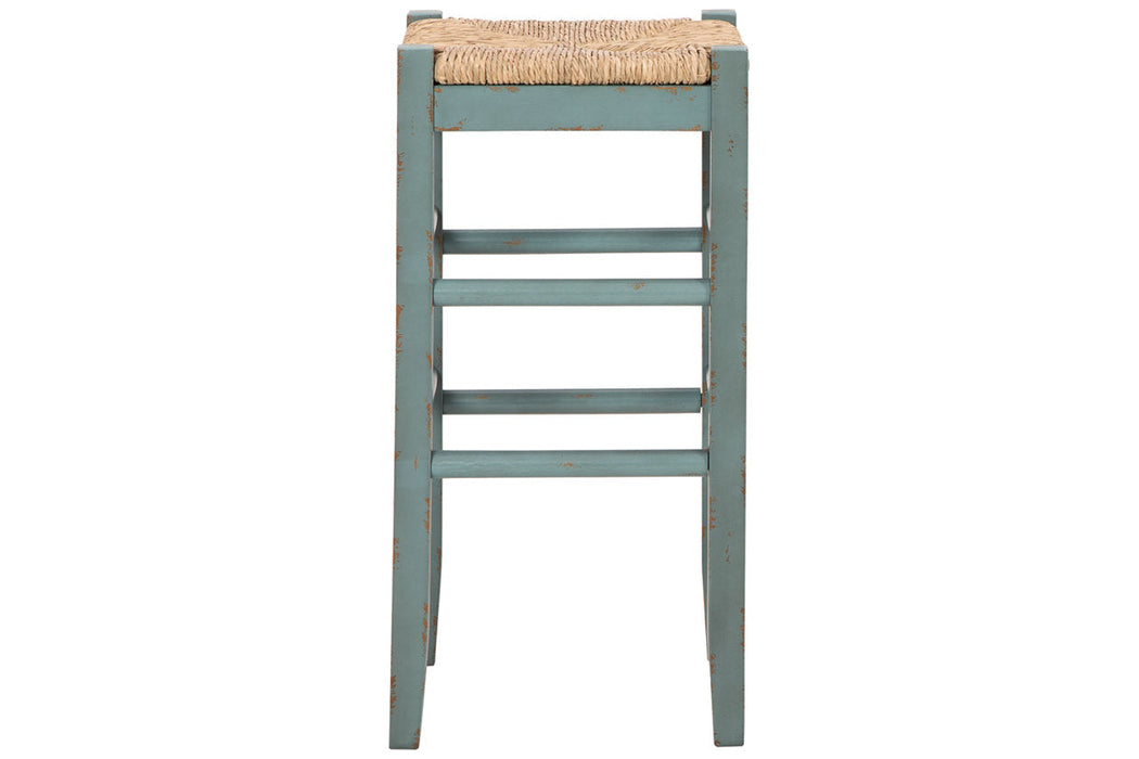 Mirimyn Teal Bar Height Barstool, Set of 2 - D508-330 - Vega Furniture