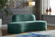 Mitzy Green Velvet Sofa - 606Mint-S - Vega Furniture