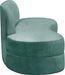 Mitzy Green Velvet Sofa - 606Mint-S - Vega Furniture