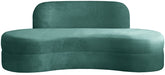 Mitzy Green Velvet Sofa - 606Mint-S - Vega Furniture