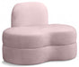 Mitzy Pink Velvet Chair - 606Pink-C - Vega Furniture