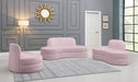 Mitzy Pink Velvet Chair - 606Pink-C - Vega Furniture