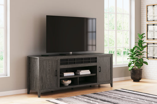 Montillan Grayish Brown 84" TV Stand - W651-68 - Vega Furniture