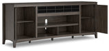 Montillan Grayish Brown 84" TV Stand - W651-68 - Vega Furniture