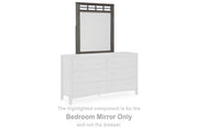 Montillan Grayish Brown Bedroom Mirror - B651-36 - Vega Furniture