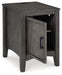 Montillan Grayish Brown Chairside End Table - T651-7 - Vega Furniture