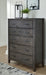 Montillan Grayish Brown Chest of Drawers - B651-46 - Vega Furniture