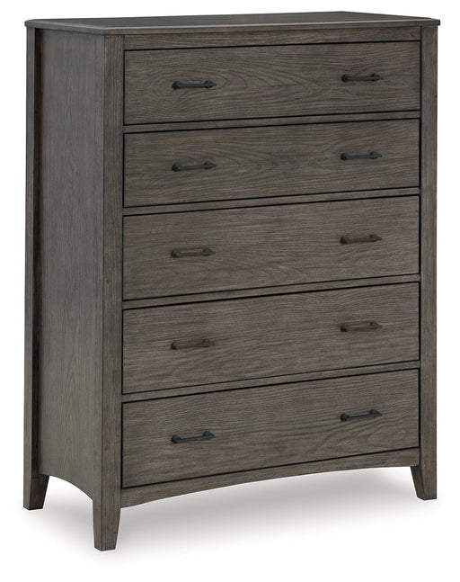 Montillan Grayish Brown Chest of Drawers - B651-46 - Vega Furniture