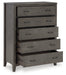 Montillan Grayish Brown Chest of Drawers - B651-46 - Vega Furniture