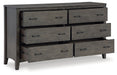 Montillan Grayish Brown Dresser - B651-31 - Vega Furniture