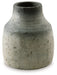 Moorestone Gray/Black Vase - A2000592 - Vega Furniture