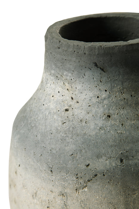 Moorestone Gray/Black Vase - A2000592 - Vega Furniture