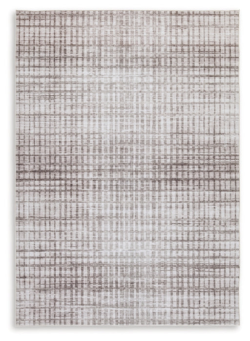 Moorhill Cream/Taupe 5' x 7' Rug - R405922 - Vega Furniture