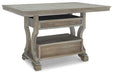 Moreshire Bisque Counter Height Dining Table - D799-32 - Vega Furniture