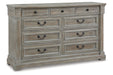 Moreshire Bisque Dresser - B799-31 - Vega Furniture