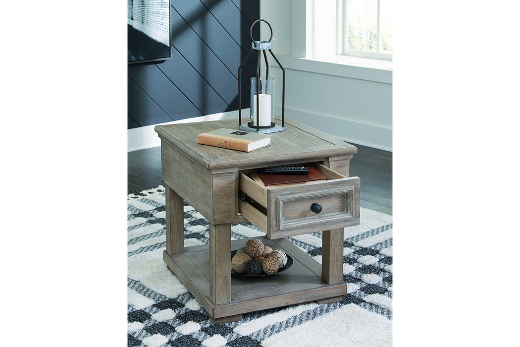 Moreshire Bisque End Table - T659-3 - Vega Furniture