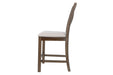 Moriville Beige Counter Height Chairs, Set of 2 - D631-124 - Vega Furniture