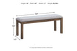 Moriville Beige Dining Bench - D631-00 - Vega Furniture