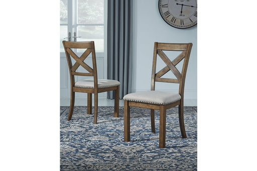 Moriville Beige Dining Chair, Set of 2 - D631-01 - Vega Furniture