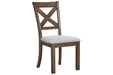 Moriville Beige Dining Chair, Set of 2 - D631-01 - Vega Furniture