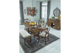 Moriville Grayish Brown Dining Extension Table - D631-45 - Vega Furniture