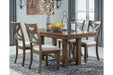 Moriville Grayish Brown Dining Extension Table - D631-45 - Vega Furniture