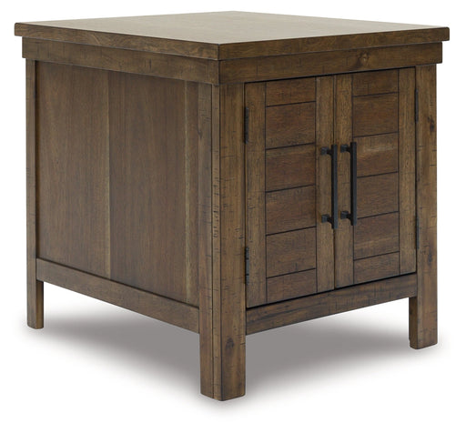 MORIVILLE Grayish Brown End Table - T731-3 - Vega Furniture