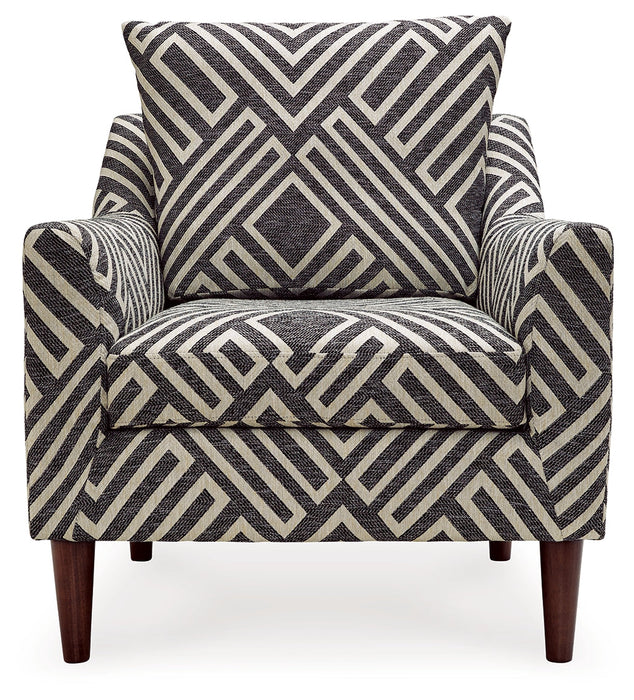 Morrilton Next-Gen Nuvella Natural/Charcoal Accent Chair - A3000641 - Vega Furniture