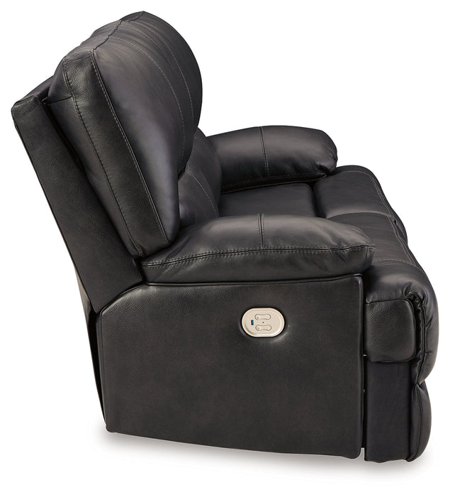 Mountainous Eclipse Power Reclining Sofa - U6580147 - Vega Furniture