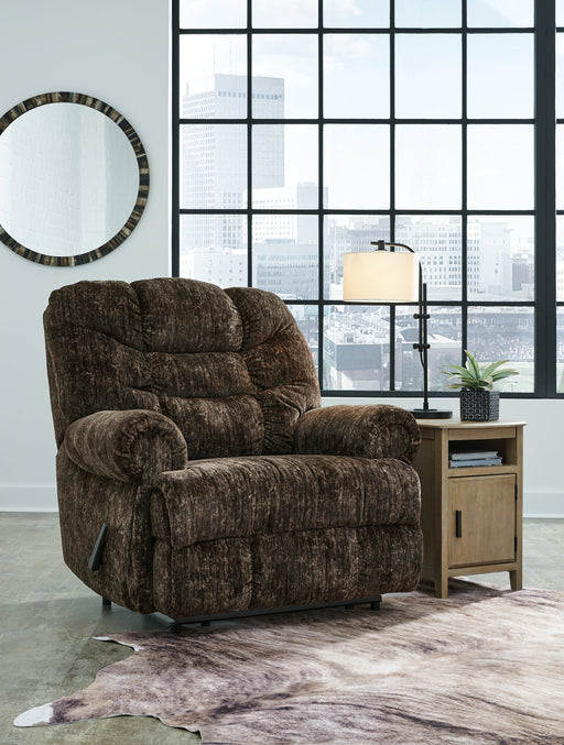 Movie Man Chocolate Recliner - 6380229 - Vega Furniture