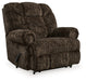 Movie Man Chocolate Recliner - 6380229 - Vega Furniture