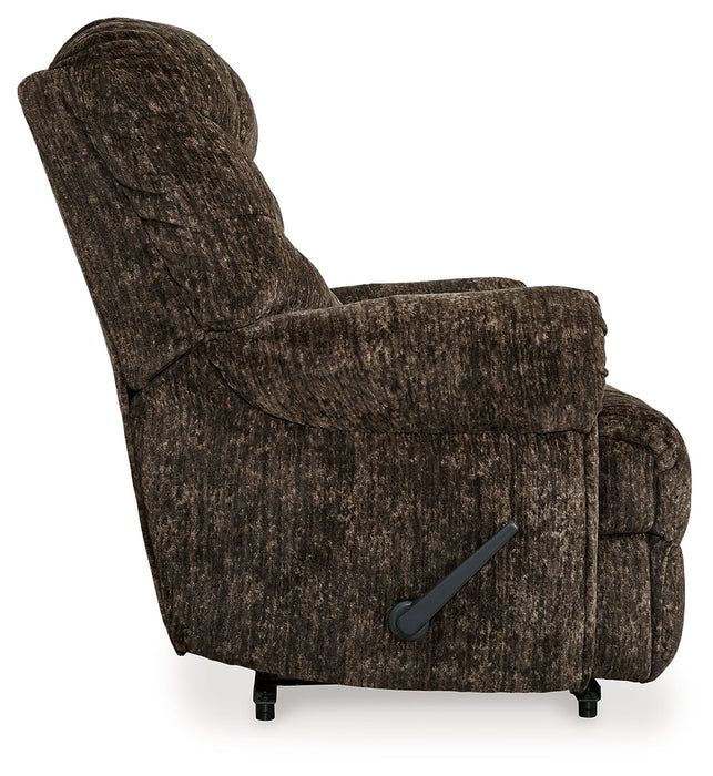 Movie Man Chocolate Recliner - 6380229 - Vega Furniture