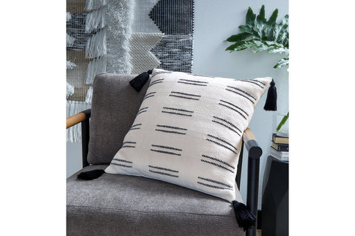 Mudderly Black/White Pillow - A1000928P - Vega Furniture