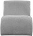 Mulberry Grey Boucle Fabric Accent Chair - 483Grey - Vega Furniture